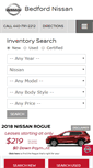 Mobile Screenshot of bedfordnissan.com